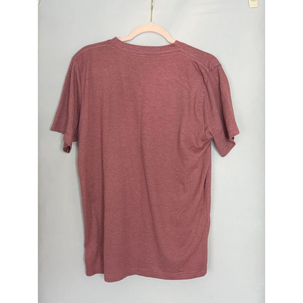 Outlash Wear mauve "nana" heart floral graphic tee, size L